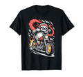 Sloth Biker Riding Motorcycle Outfit T-Shirt - Novelty Apparel for Adults - T-Shirt, Sweatshirt, Hoodie