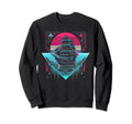 Synthwave Pirate Ship Retrowave Sweatshirt - Aesthetic Graphic for Adults - T-Shirt, Sweatshirt, Hoodie