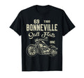 Bonneville Salt Flats Motorcycle Rider T-Shirt - Minimalist Print Unisex - T-Shirt, Sweatshirt, Hoodie