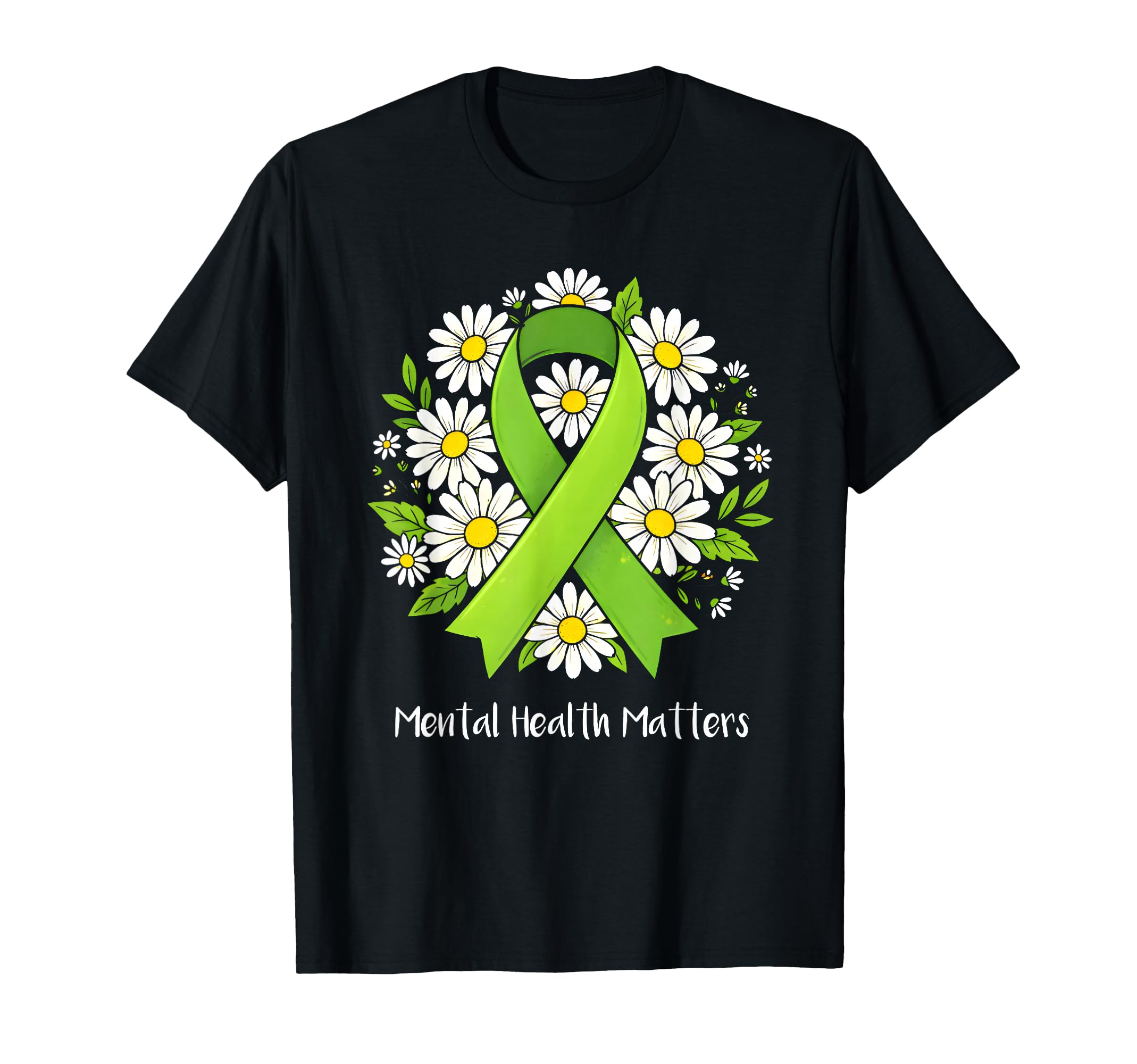 Mental Health Matters End Stigma T-Shirt - Aesthetic Graphic for Adults - T-Shirt, Sweatshirt, Hoodie