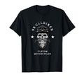 Distressed Skull Biker Custom Motorcycles T-Shirt - Novelty Apparel Unisex - T-Shirt, Sweatshirt, Hoodie