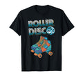 Distressed Roller Disco 80S Roller T-Shirt - Minimalist Print for Adults - T-Shirt, Sweatshirt, Hoodie