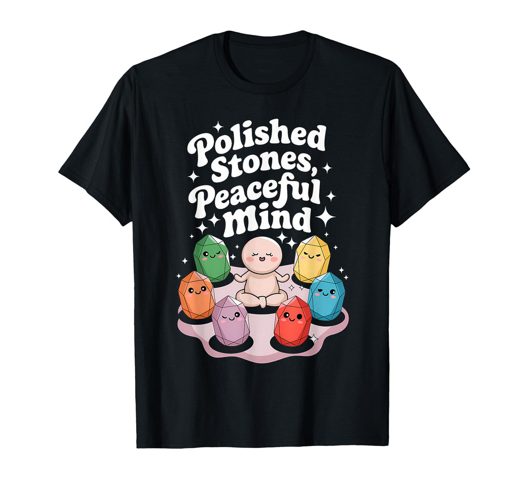 Healing Stone Crystals Energy Spiritual T-Shirt - Graphic Print for Adults - T-Shirt, Sweatshirt, Hoodie