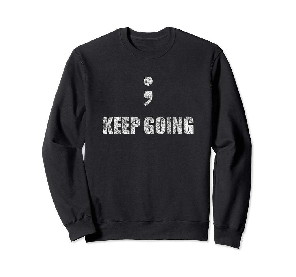 Semicolon Project Mental Health T-Shirt - Trendy Graphic for Adults - T-Shirt, Sweatshirt, Hoodie