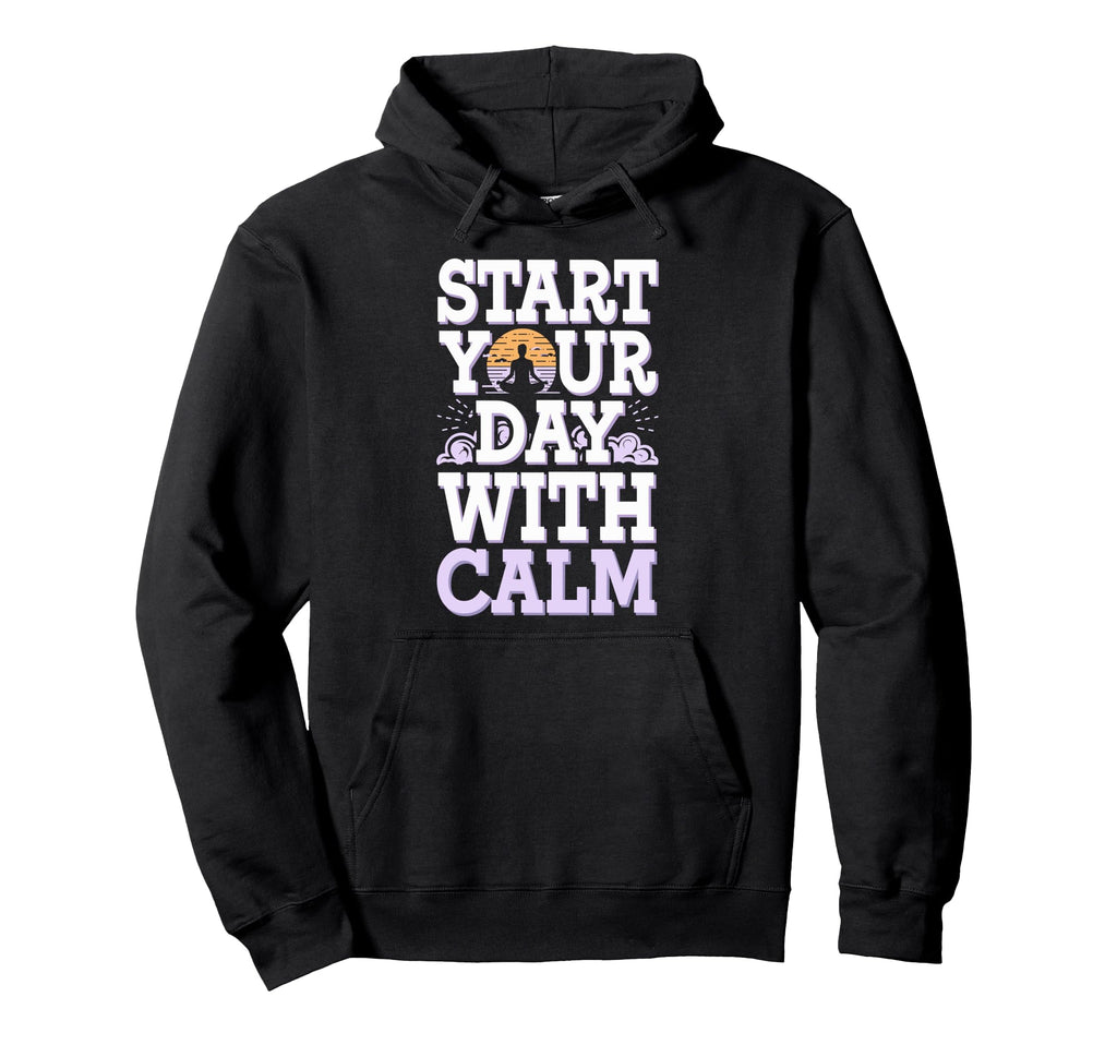 Morning Routine Peaceful Mornings Hoodie - Custom Art Print for Adults - T-Shirt, Sweatshirt, Hoodie