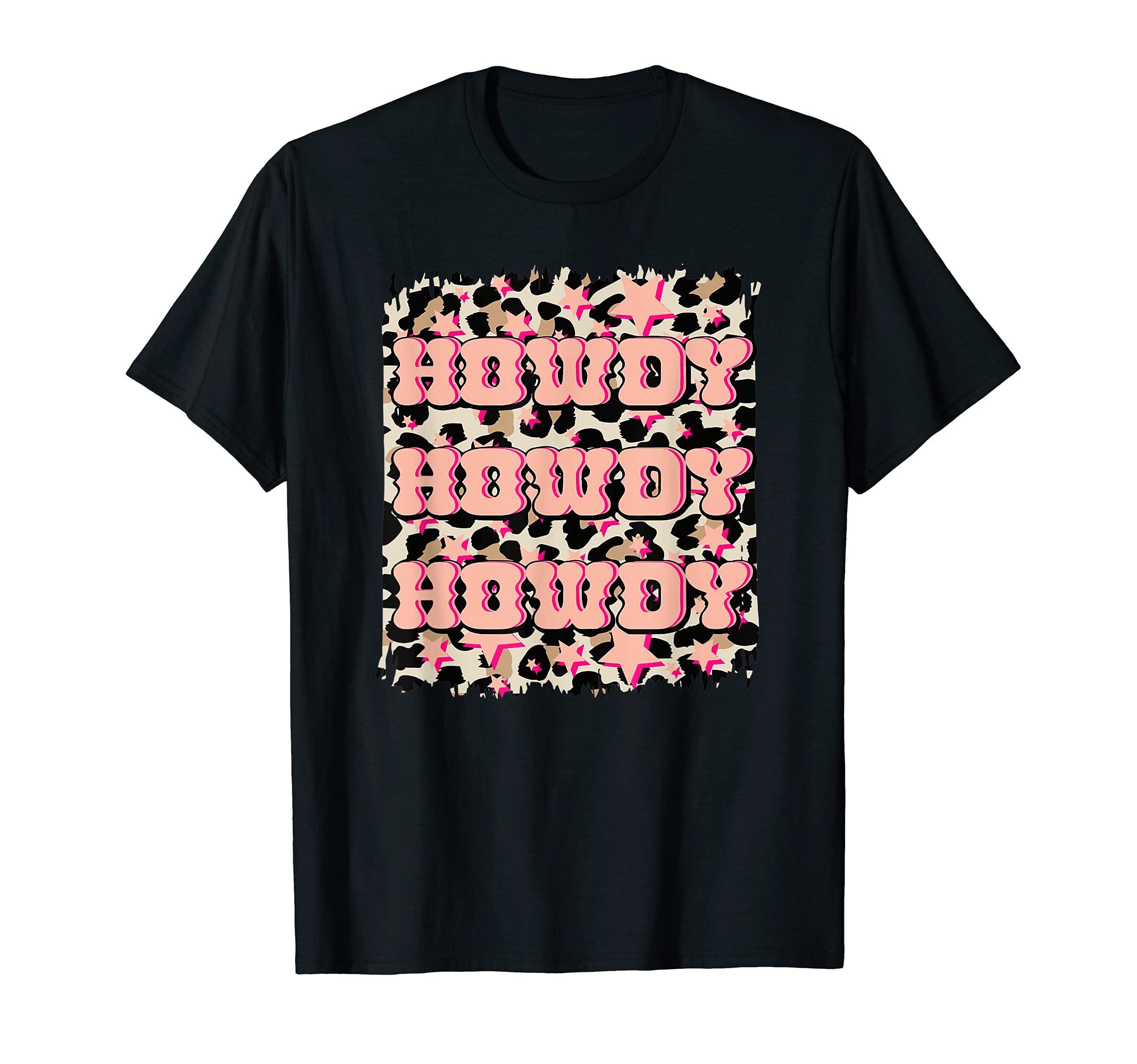 Howdy Rodeo Western Leopard Country T-Shirt - Streetwear Style Men Women - T-Shirt, Sweatshirt, Hoodie