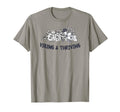 Vibing And Thriving Mental Health T-Shirt - Novelty Apparel Unisex - T-Shirt, Sweatshirt, Hoodie