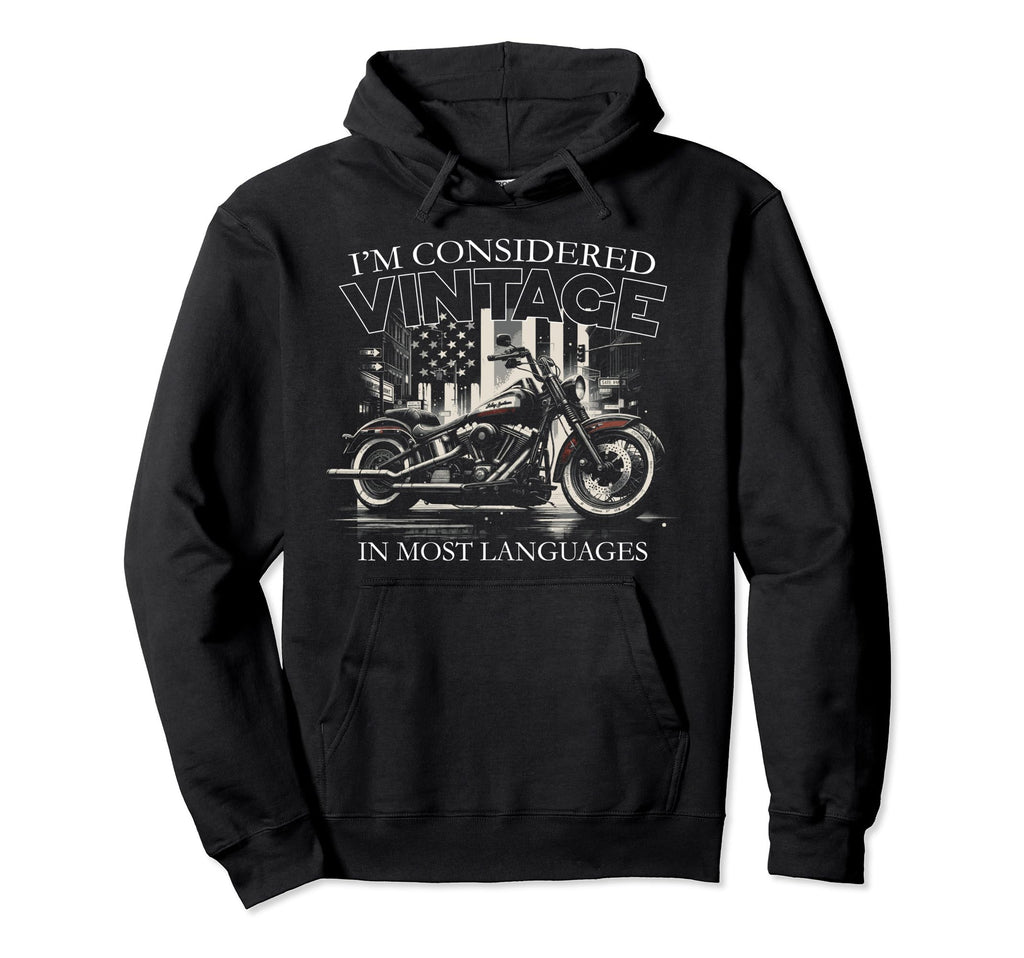 Im Considered Motorcycle Dad Motorcycle Hoodie - Aesthetic Graphic Unisex - T-Shirt, Sweatshirt, Hoodie