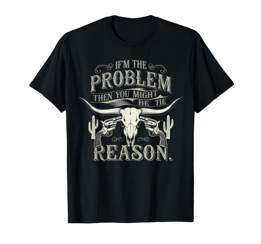 Western Country Rodeo Cowboy Texas T-Shirt - Minimalist Print Men Women - T-Shirt, Sweatshirt, Hoodie