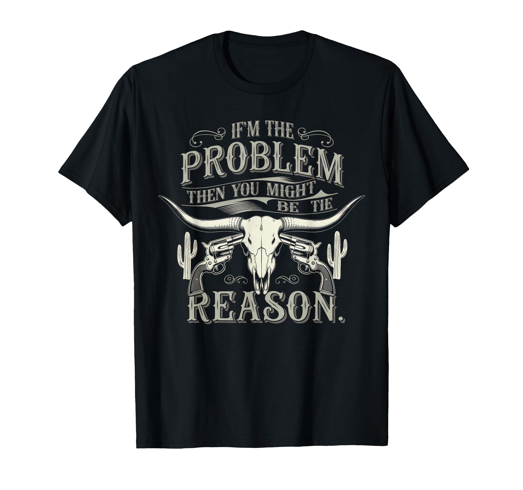 Western Country Rodeo Cowboy Texas T-Shirt - Minimalist Print Men Women - T-Shirt, Sweatshirt, Hoodie