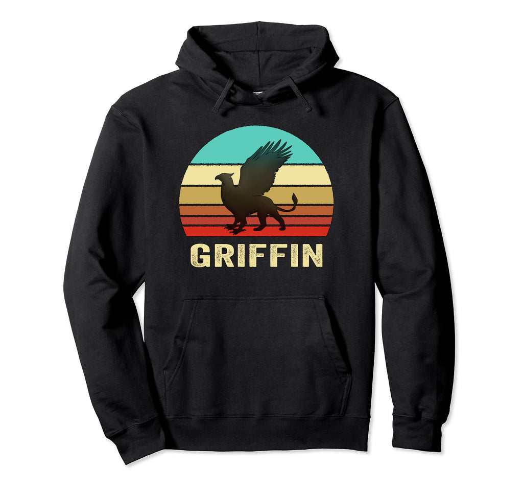 Sunset Griffin Hoodie - Trendy Graphic Unisex - T-Shirt, Sweatshirt, Hoodie