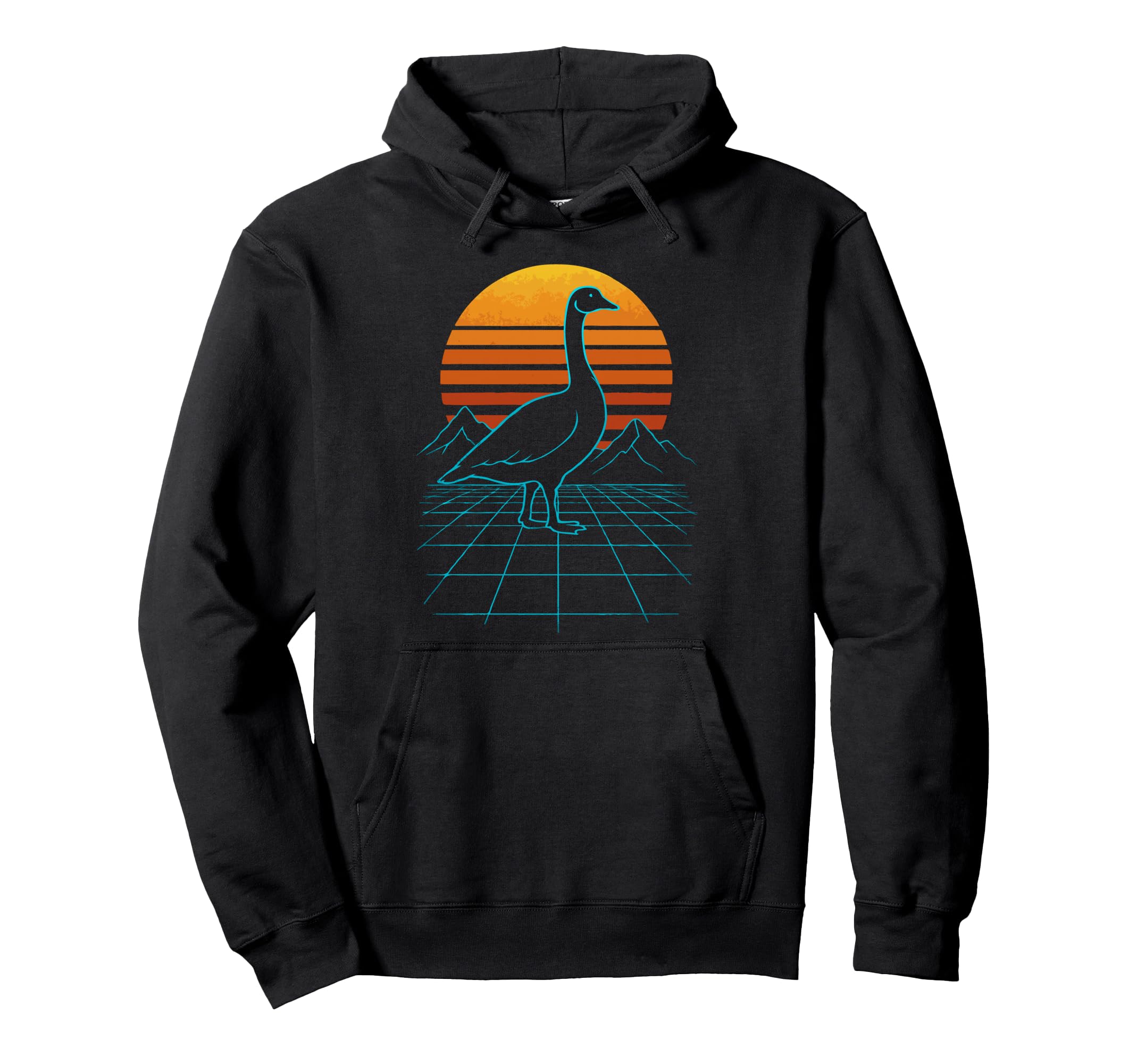 Synthwave Aesthetics 70S 80S Silly Hoodie - Streetwear Style for Adults - T-Shirt, Sweatshirt, Hoodie