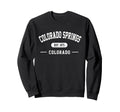 Colorado Springs Colorado Est Sweatshirt - Casual Everyday Wear for Adults - T-Shirt, Sweatshirt, Hoodie