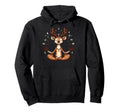 Meditation Deer Yoga Pose Relaxing Hoodie - Streetwear Style for Adults - T-Shirt, Sweatshirt, Hoodie