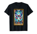 Anti Social Butterfly Tarot Card Galaxy T-Shirt - Unique Graphic Unisex - T-Shirt, Sweatshirt, Hoodie