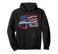 1968 1972 Nova Ss Muscle Car Patriotic Hoodie - Aesthetic Graphic Unisex - T-Shirt, Sweatshirt, Hoodie