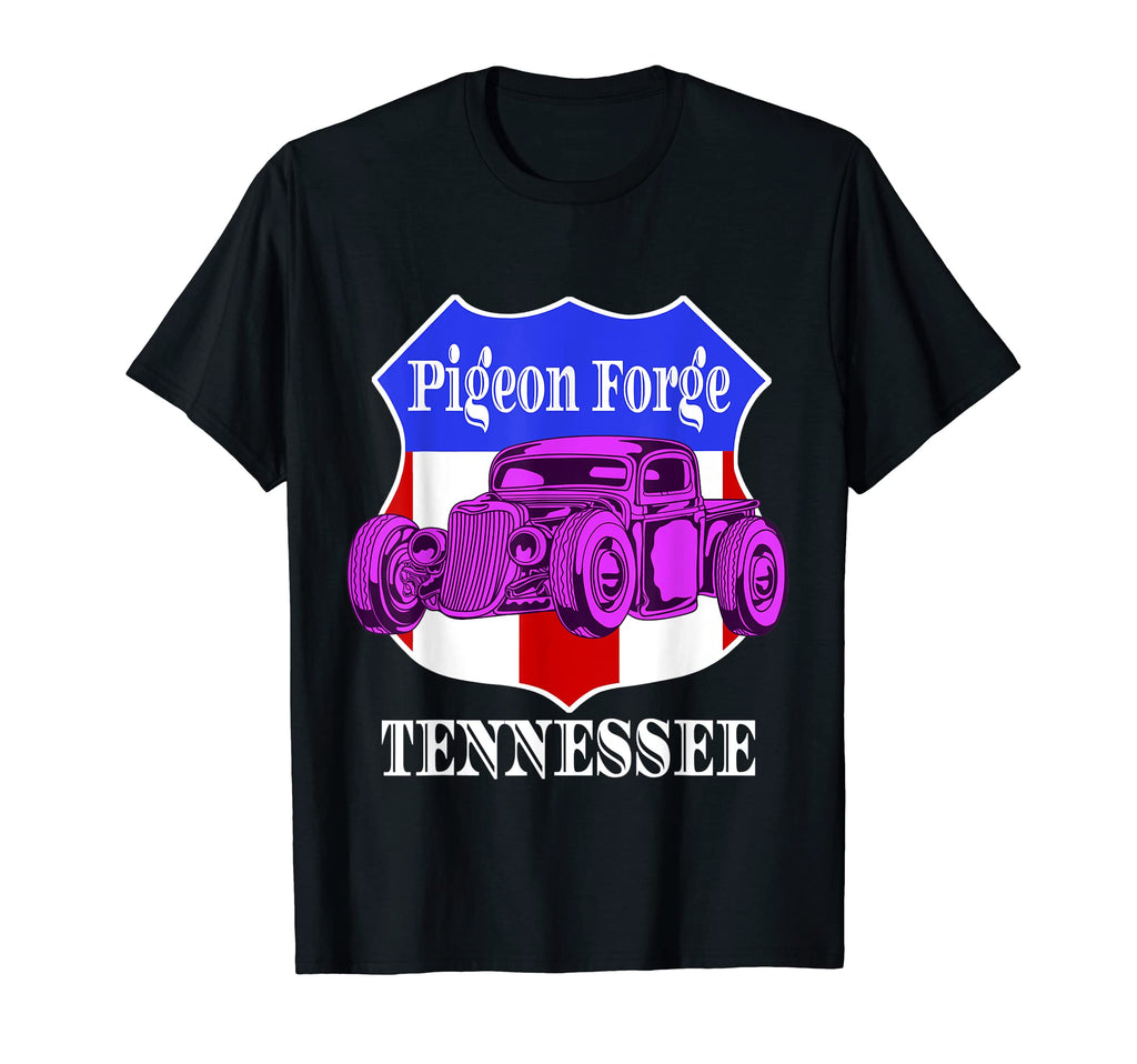 Pigeon Forge Tennessee Hot Rod Run T-Shirt - Aesthetic Graphic for Adults - T-Shirt, Sweatshirt, Hoodie