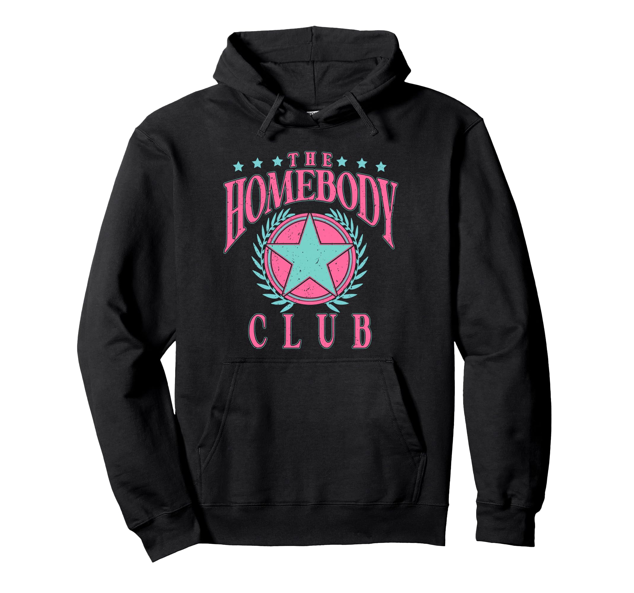 Homebody Club Funny Antisocial Introvert Hoodie - Custom Art Print Unisex - T-Shirt, Sweatshirt, Hoodie