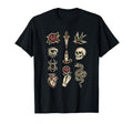 Traditional Tattoo Flash Sheet T-Shirt - Novelty Apparel Men Women - T-Shirt, Sweatshirt, Hoodie