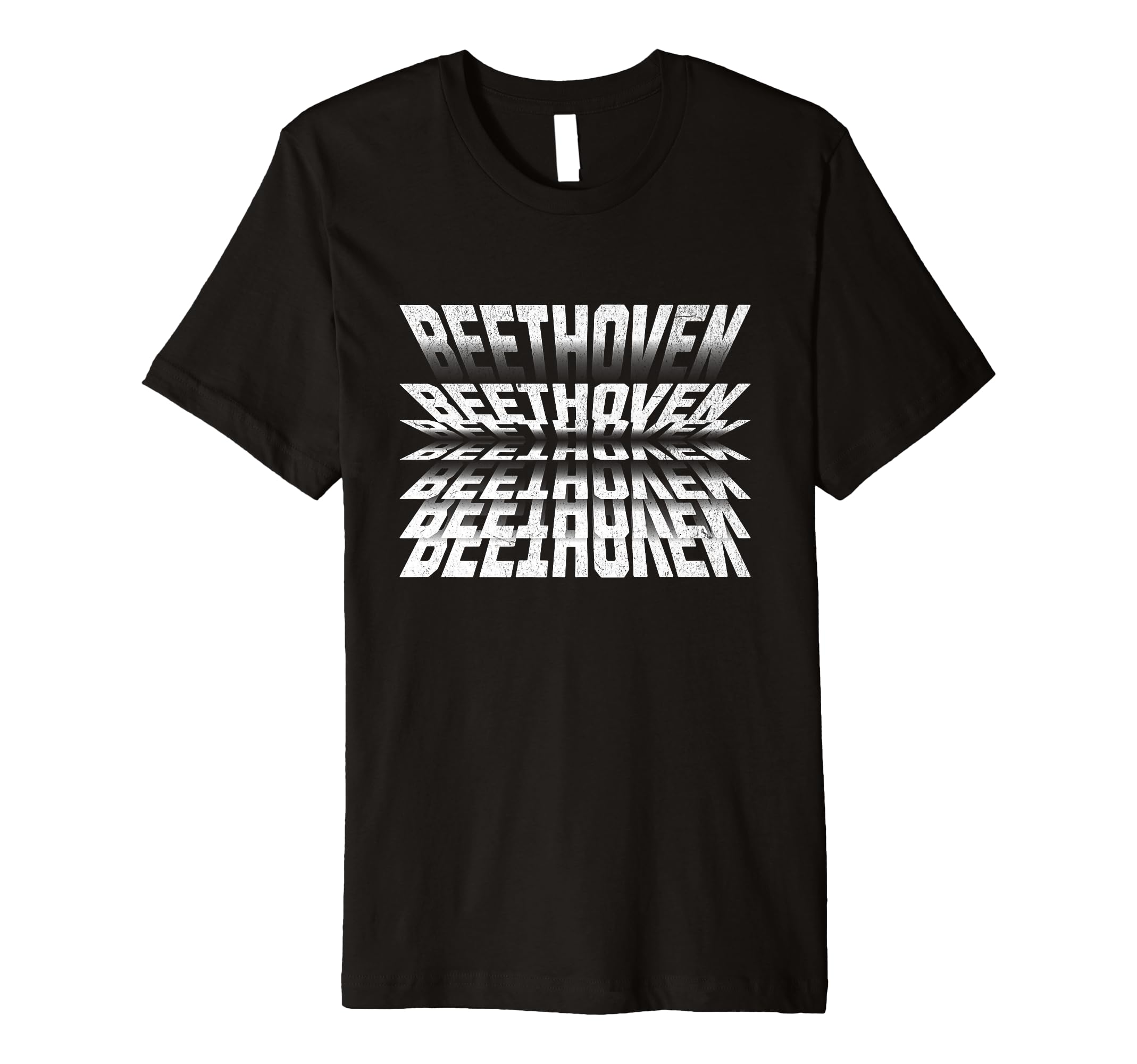 Ludwig Beethoven Typography T-Shirt - Custom Art Print for Adults - T-Shirt, Sweatshirt, Hoodie