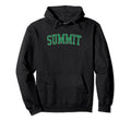 Summit Il Distressed Green Varsity Hoodie - Unique Graphic Men Women - T-Shirt, Sweatshirt, Hoodie