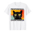 Funny Silly Cat Professional T-Shirt - Trendy Graphic Men Women - T-Shirt, Sweatshirt, Hoodie