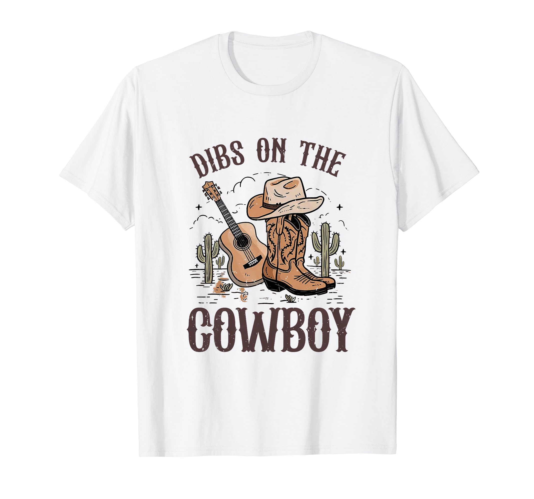 Dibs Cowboy Cowgirl Hat Western T-Shirt - Streetwear Style Men Women - T-Shirt, Sweatshirt, Hoodie