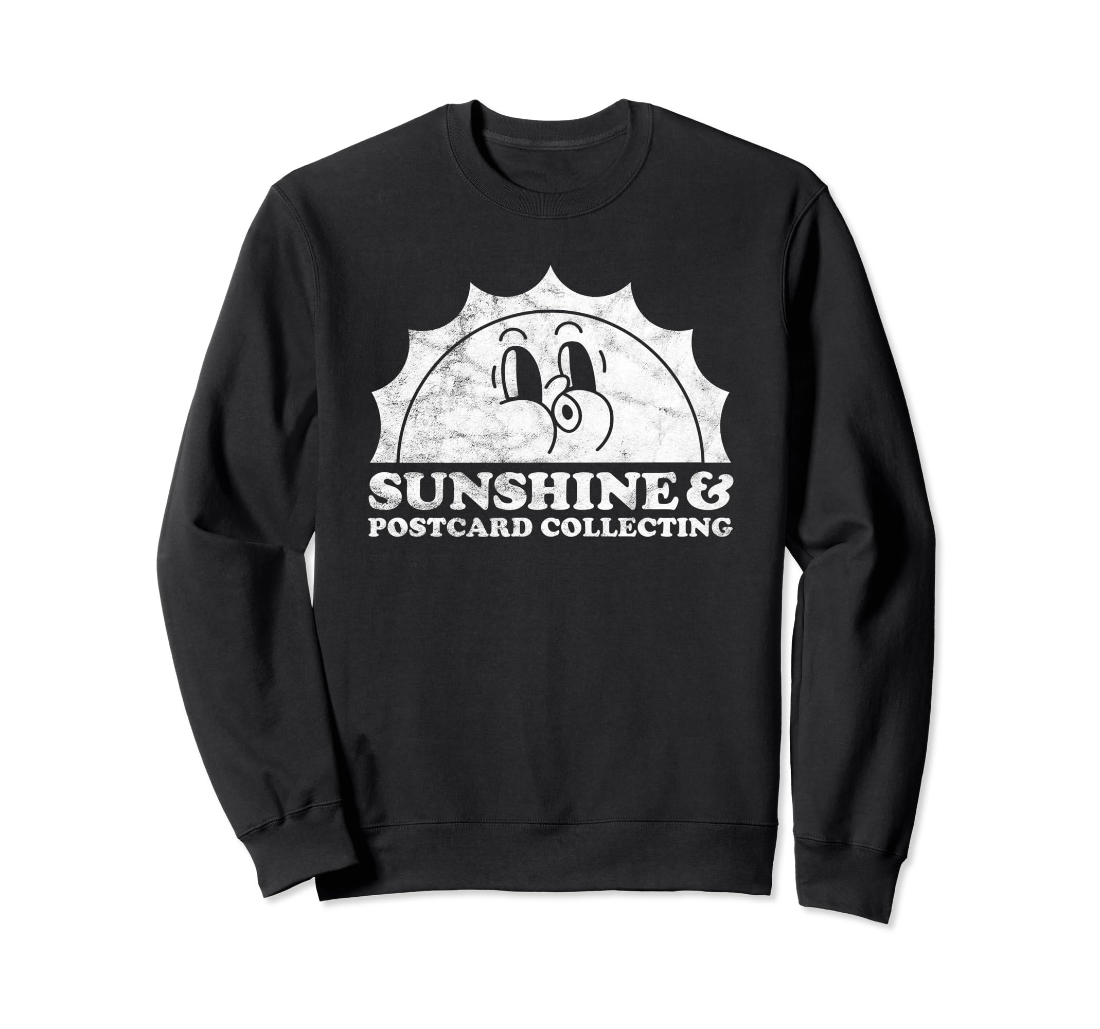 Sunshine And Postcard Collecting Sweatshirt - Minimalist Print Men Women - T-Shirt, Sweatshirt, Hoodie