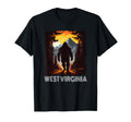 West Virginia Sunset 70S Hiking T-Shirt - Casual Everyday Wear Unisex - T-Shirt, Sweatshirt, Hoodie