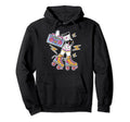 80S Roller Skate Boombox Roller Hoodie - Fun Novelty Design for Adults - T-Shirt, Sweatshirt, Hoodie