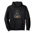 Yoga Meditation Lotus Flowers Namaste Hoodie - Graphic Print Unisex - T-Shirt, Sweatshirt, Hoodie