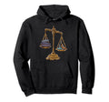 Mindfulness Meditation Knows Worth Hoodie - Fun Novelty Design Men Women - T-Shirt, Sweatshirt, Hoodie