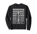Car Mechanic Socket And Ratchet Sweatshirt - Trendy Graphic Unisex - T-Shirt, Sweatshirt, Hoodie
