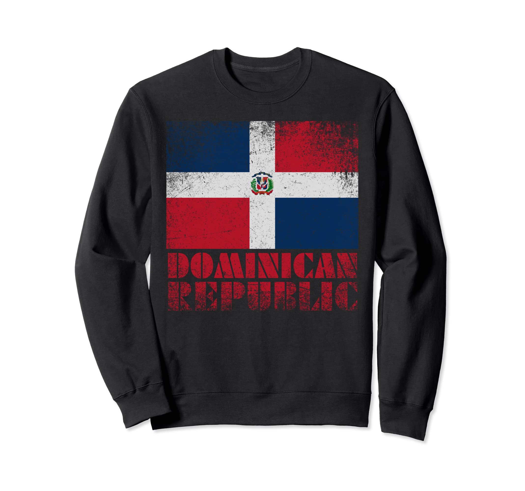 Dominican Republic Flag Country Sweatshirt - Custom Art Print Unisex - T-Shirt, Sweatshirt, Hoodie