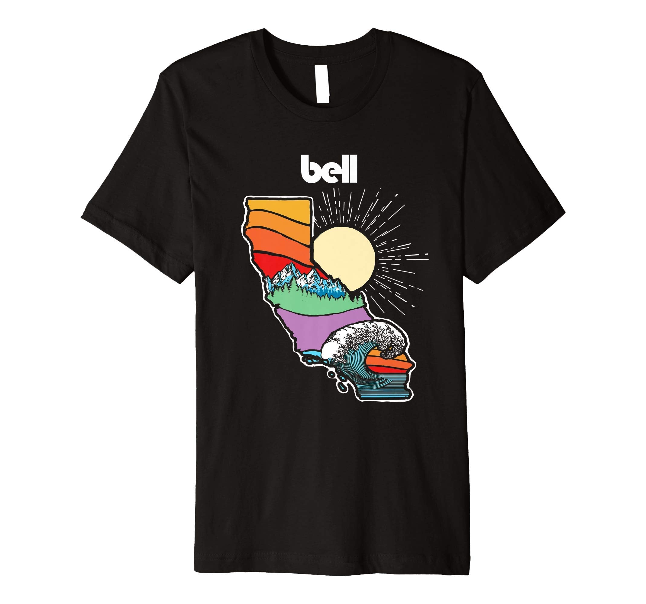 Bell California Outdoors Nature T-Shirt - Fun Novelty Design Men Women - T-Shirt, Sweatshirt, Hoodie