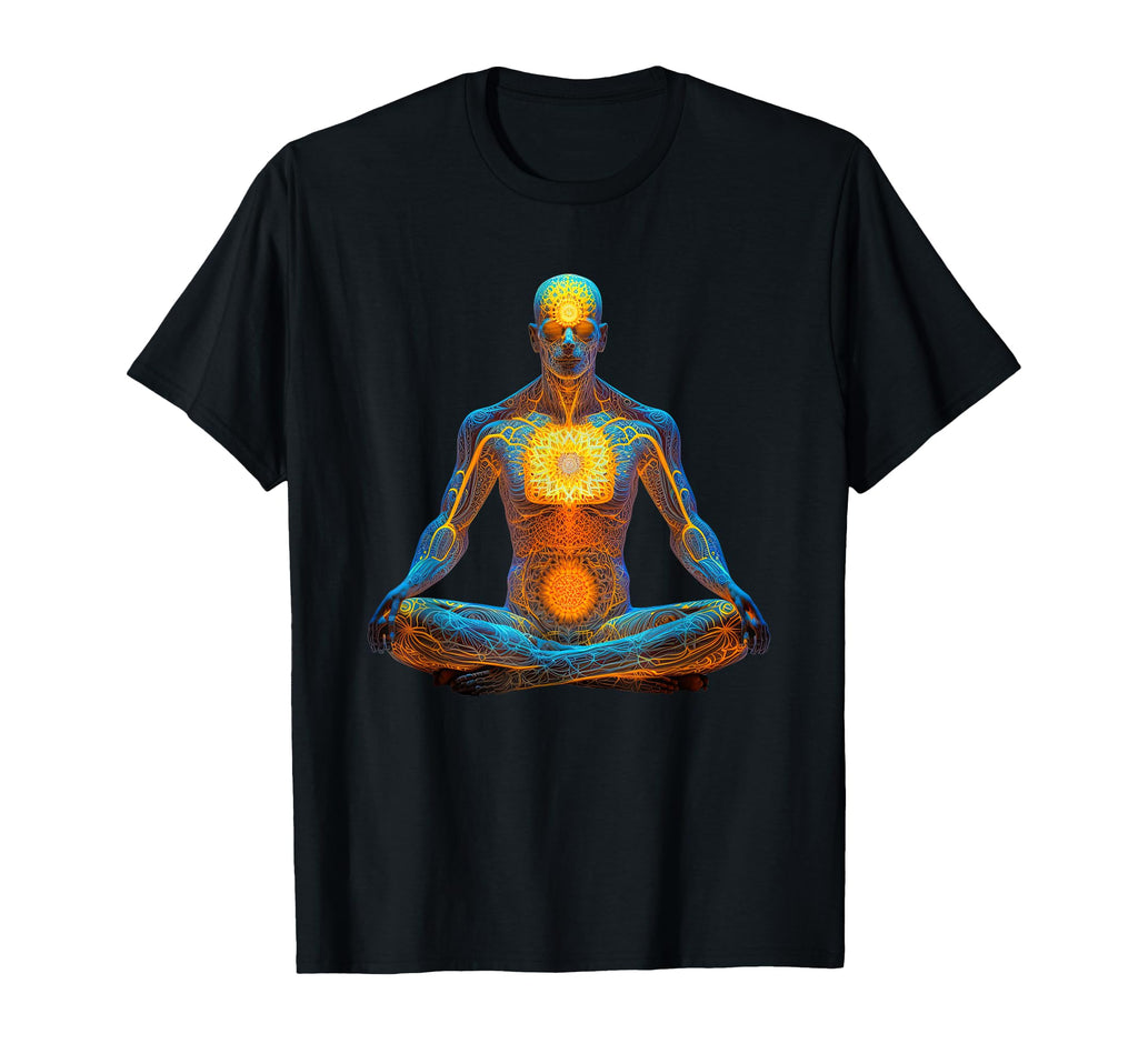Energy Chakra Yoga Meditation Spiritual T-Shirt - Graphic Print for Adults - T-Shirt, Sweatshirt, Hoodie