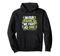 We Fight As One Family Minority Mental Hoodie - Unique Graphic for Adults - T-Shirt, Sweatshirt, Hoodie