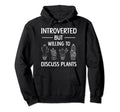 Introverted But Willing To Discuss Hoodie - Aesthetic Graphic for Adults - T-Shirt, Sweatshirt, Hoodie