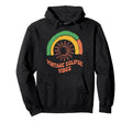 Eclipse Vibes Sunset Stripes Astronomy Hoodie - Novelty Apparel for Adults - T-Shirt, Sweatshirt, Hoodie