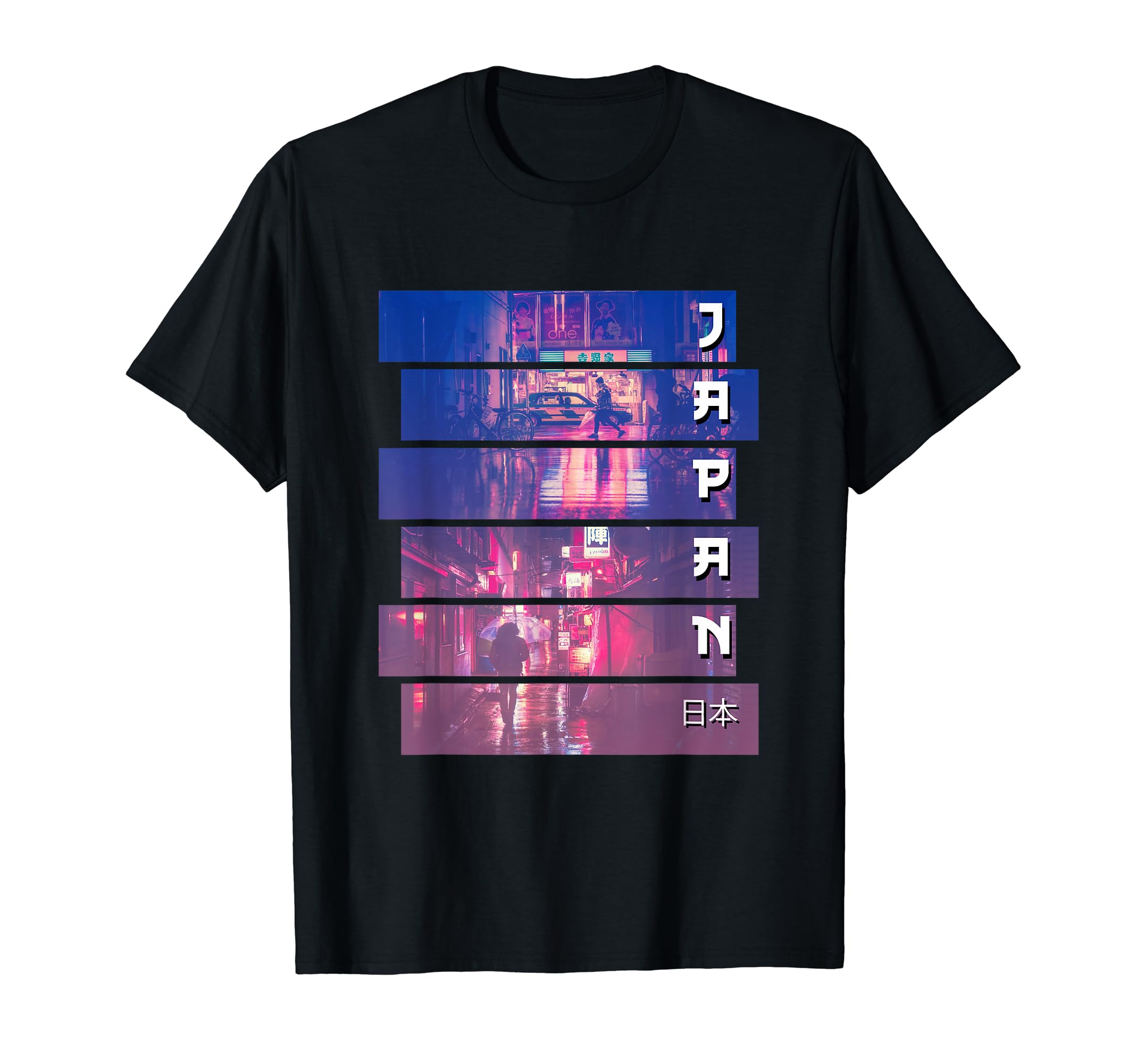 Streets Japan Aesthetic Vaporwave 80S T-Shirt - Novelty Apparel Men Women - T-Shirt, Sweatshirt, Hoodie