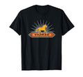 Horse Sunset 70S Farm Animal Lover T-Shirt - Minimalist Print for Adults - T-Shirt, Sweatshirt, Hoodie