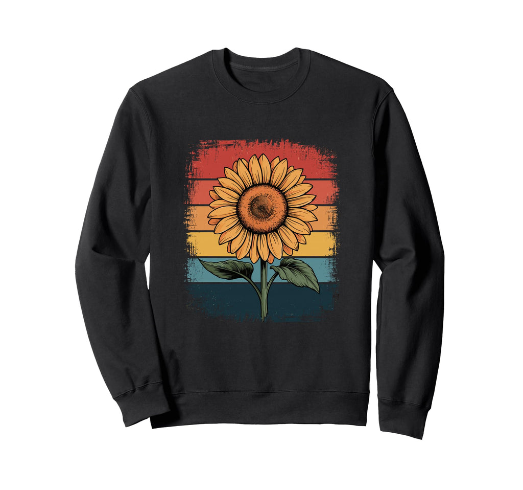 Sunflower Art Nature And Sweatshirt - Streetwear Style for Adults - T-Shirt, Sweatshirt, Hoodie