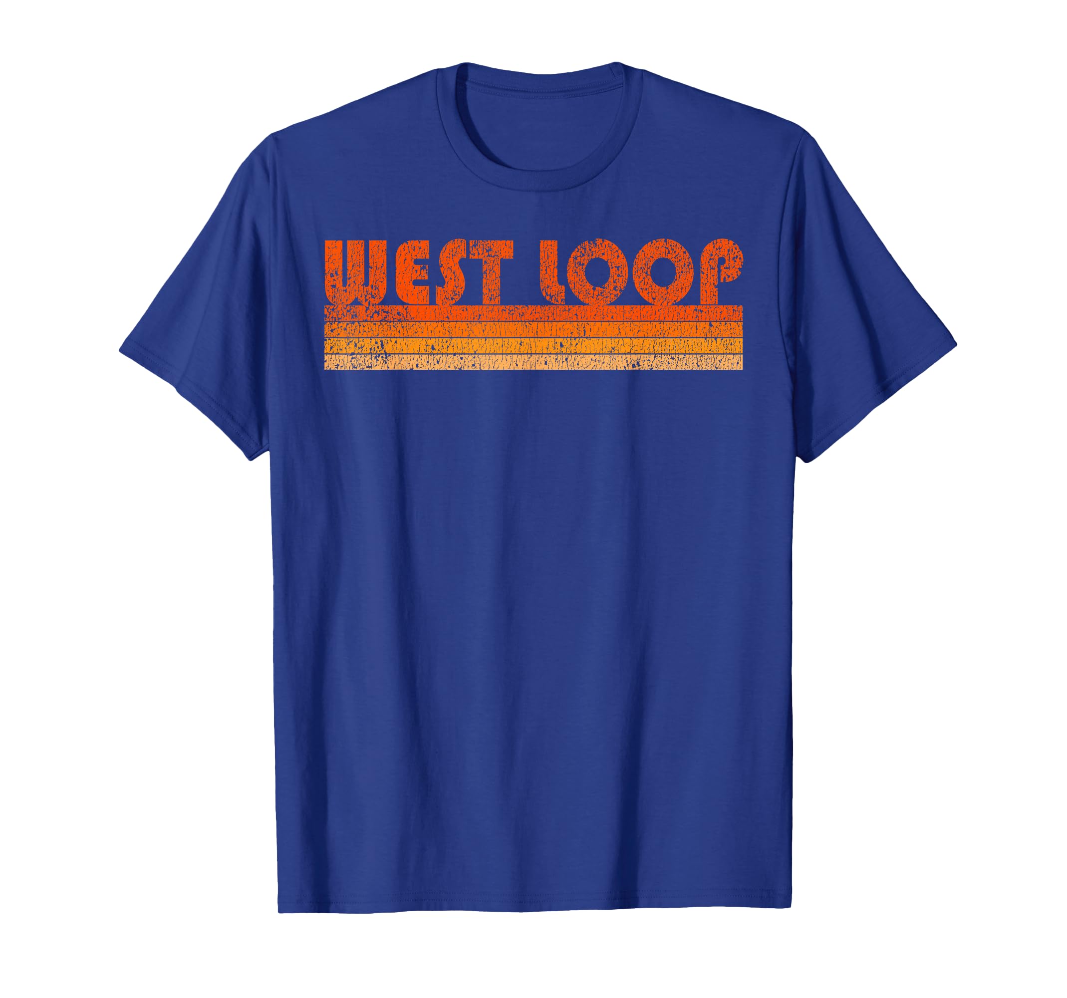 Grunge West Loop Chicago Usa T-Shirt - Novelty Apparel Men Women - T-Shirt, Sweatshirt, Hoodie