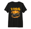 1966 Birthday Old Car Sunset Palm T-Shirt - Custom Art Print Men Women - T-Shirt, Sweatshirt, Hoodie