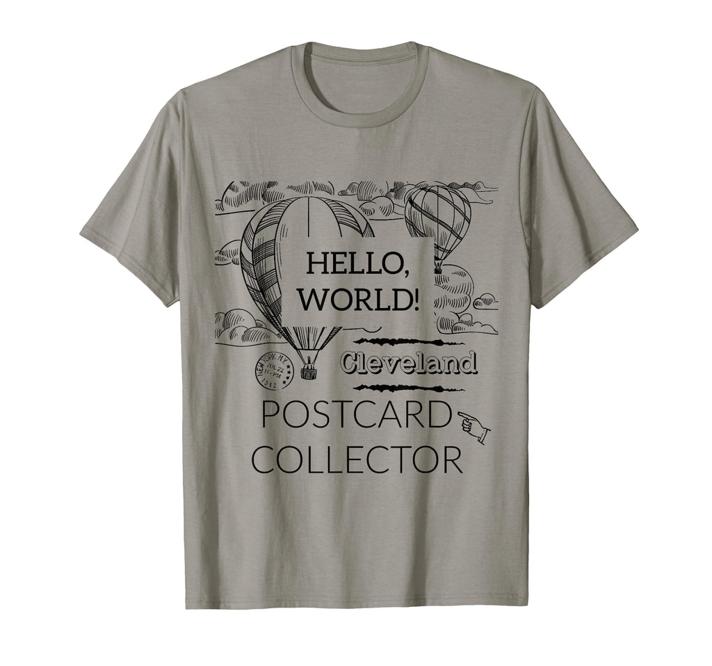 Postcard Collector Deltiologist Hobby T-Shirt - Custom Art Print Unisex - T-Shirt, Sweatshirt, Hoodie