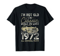 54Th Birthday Since 1972 Car 54 Year Old T-Shirt - Minimalist Print Unisex - T-Shirt, Sweatshirt, Hoodie