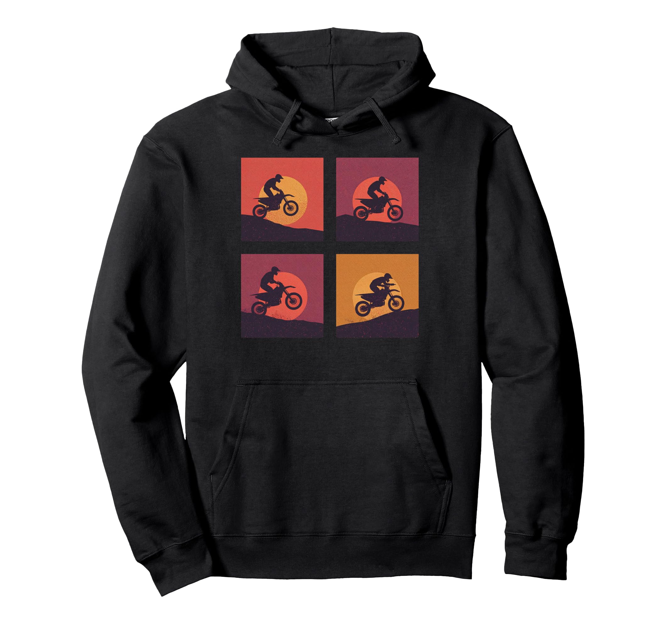 Motocross Collage Dirt Bike Lovers Hoodie - Graphic Print Unisex - T-Shirt, Sweatshirt, Hoodie