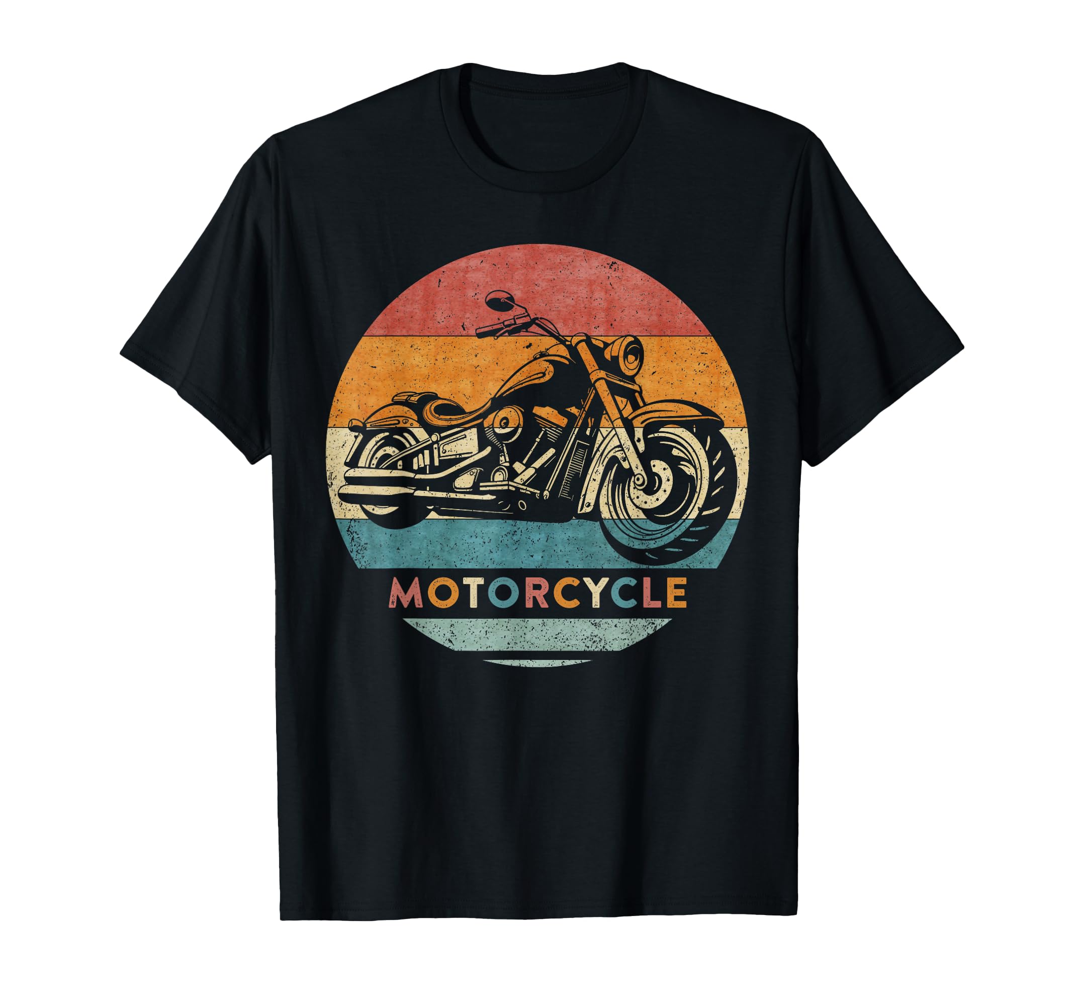 Motorcycle Silhouette Biker Motorcycle Lover T-Shirt - Graphic Print Unisex - T-Shirt, Sweatshirt, Hoodie