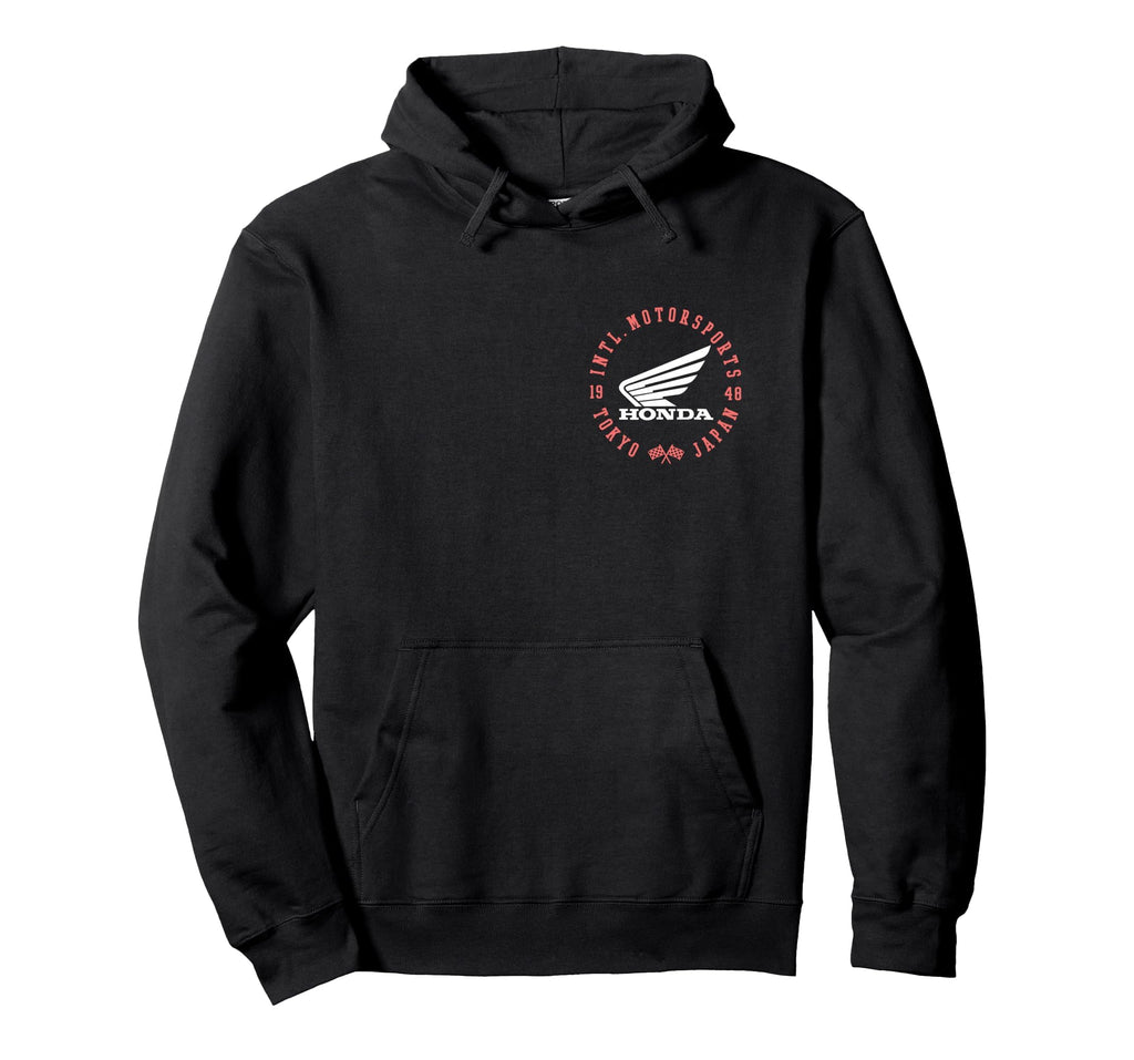 Honda International Motorsports Tokyo Japan Hoodie - Graphic Print Unisex - T-Shirt, Sweatshirt, Hoodie