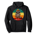 Cowboy Raccoon Funny Wild West Racoon Hoodie - Novelty Apparel for Adults - T-Shirt, Sweatshirt, Hoodie